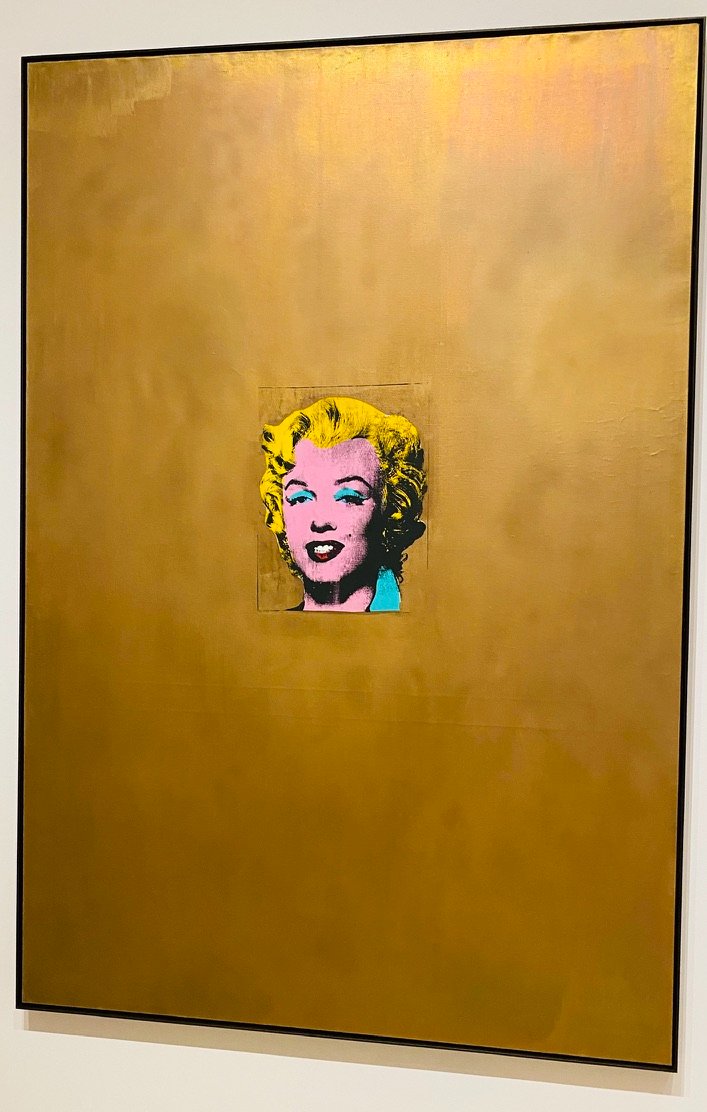 Gold Marilyn Monroe