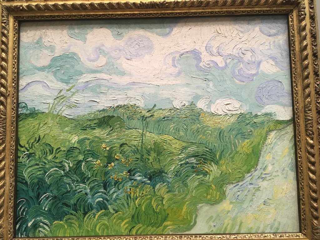 Green Wheat Fields, Auvers