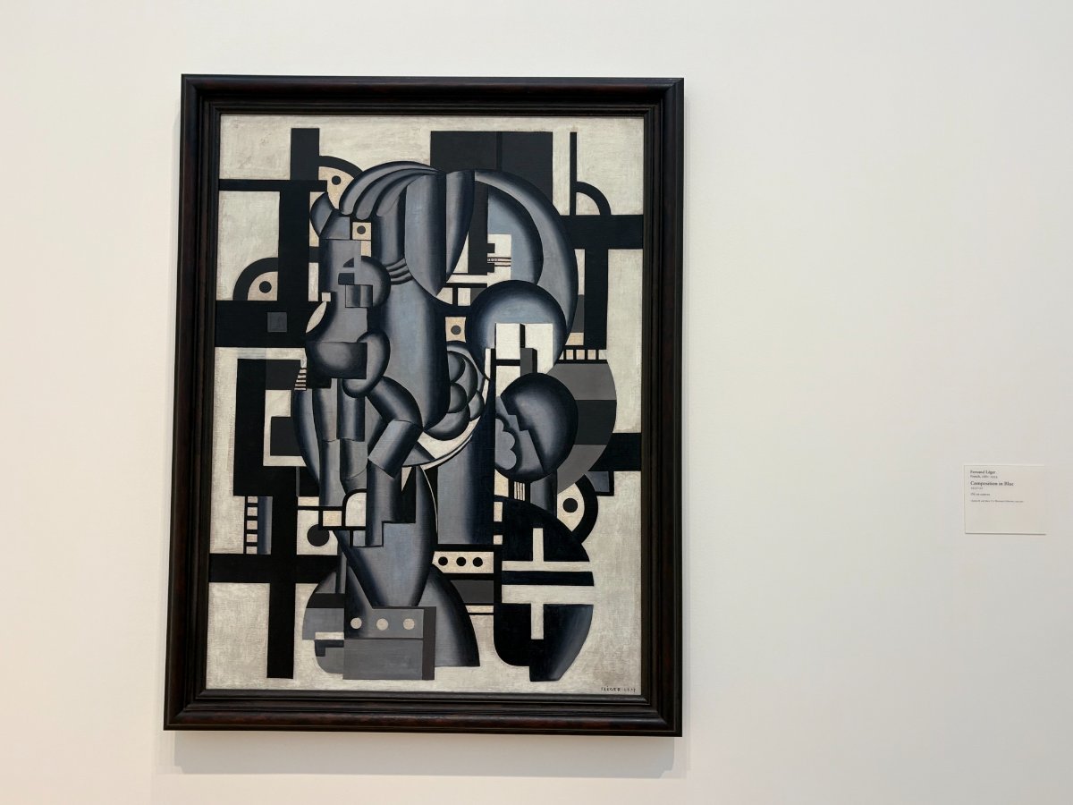 Composition in Blue