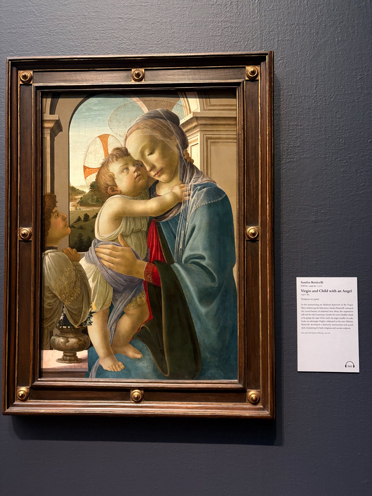 Virgin and Child with an Angel