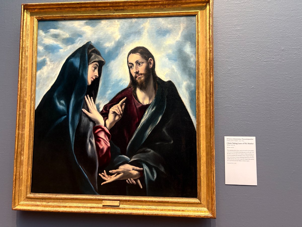 Christ Taking Leave of His Mother