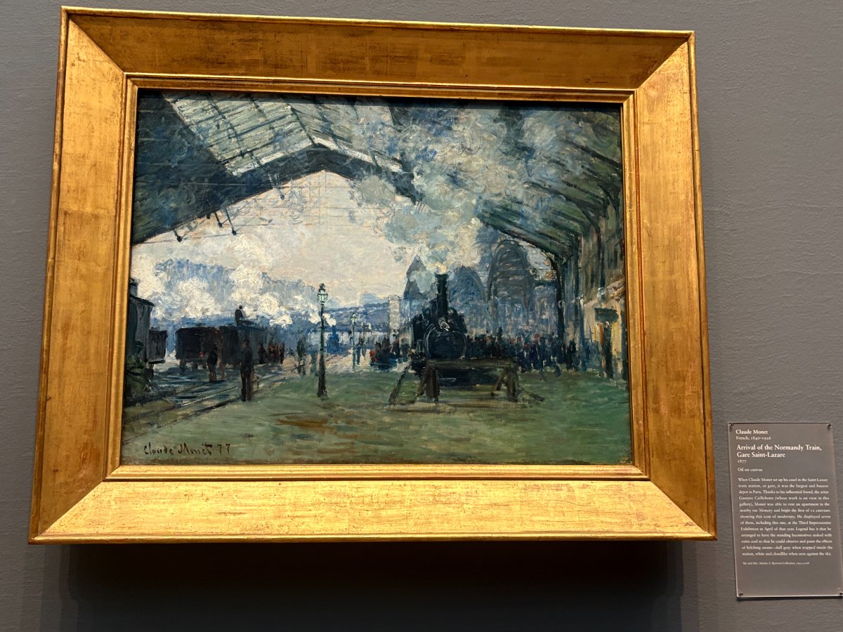 Arrival of the Normandy Train, Gare Saint-Lazare