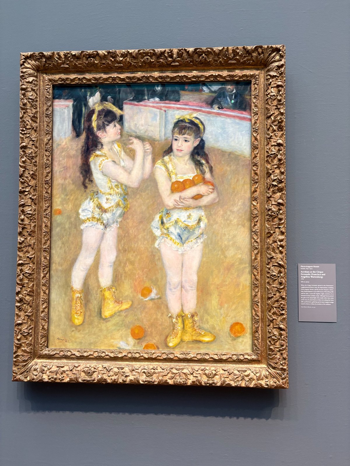 Acrobats at the Cirque Fernando (Francisca and Angelina Wartenberg)