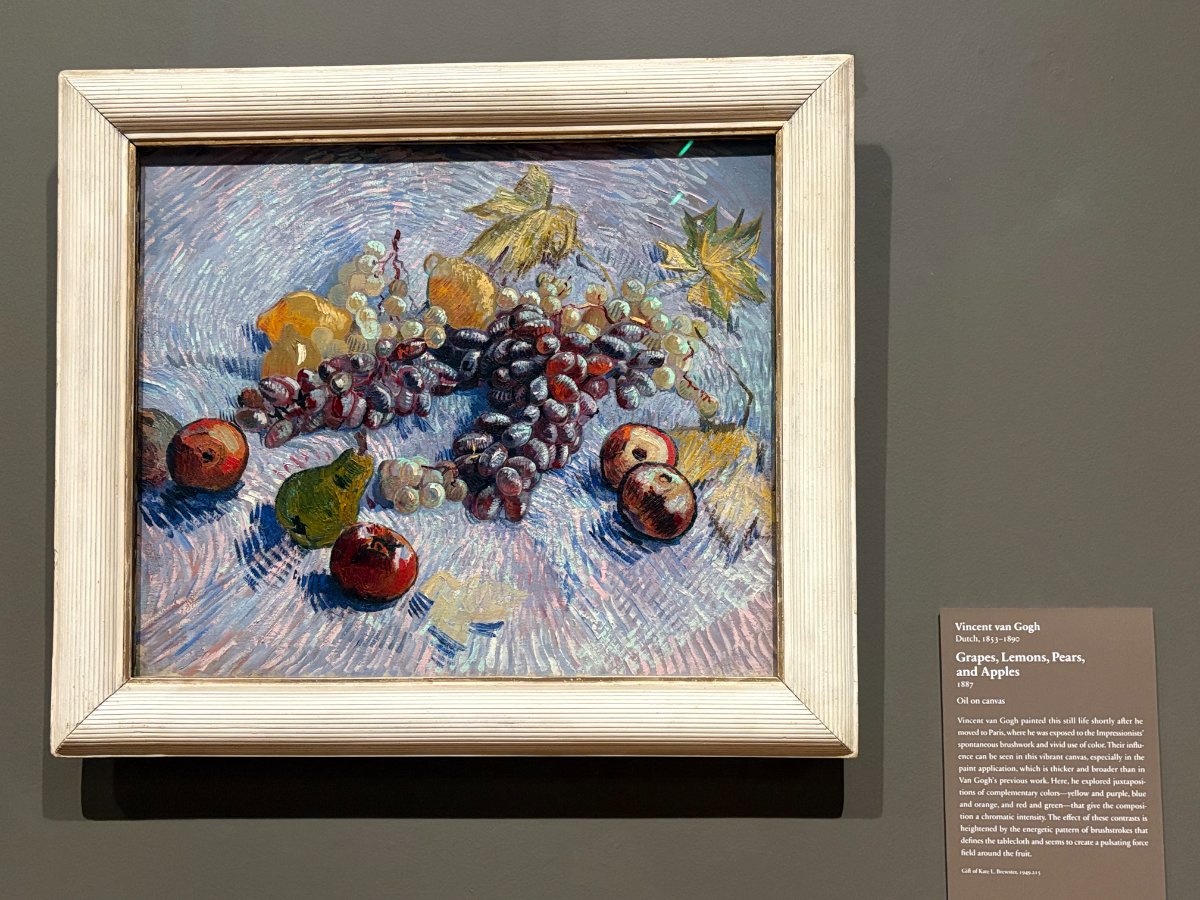Grapes, Lemons, Pears, and Apples