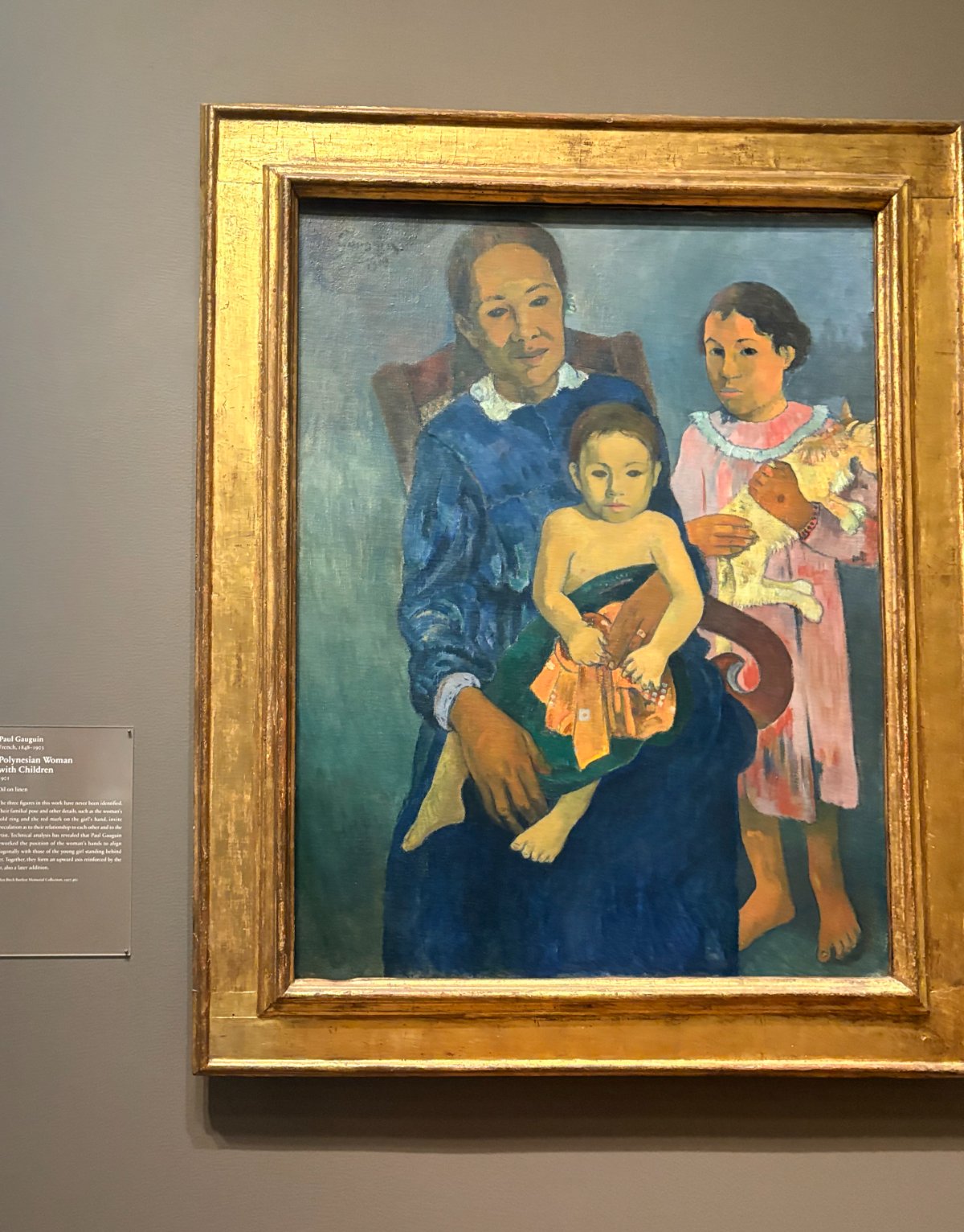 Polynesian Woman with Children