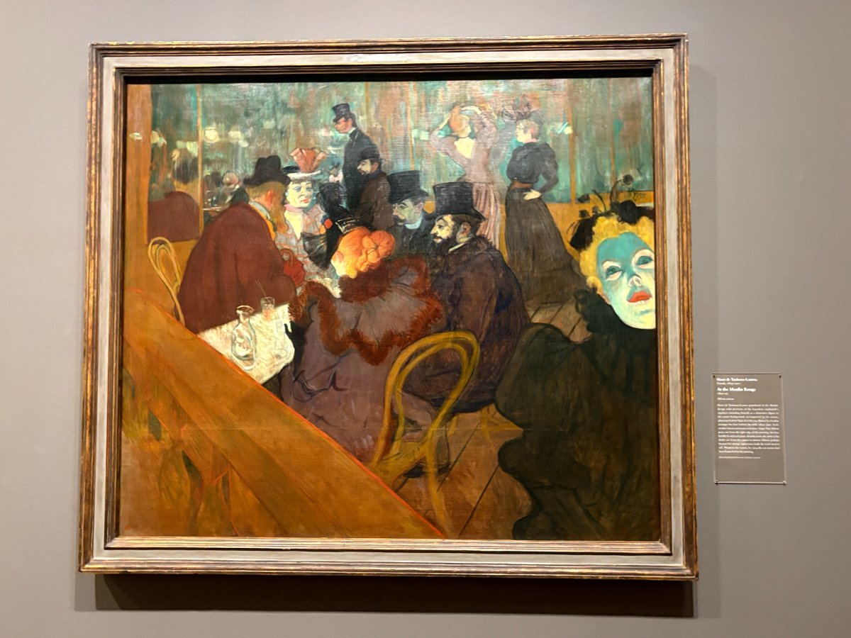 At the Moulin Rouge