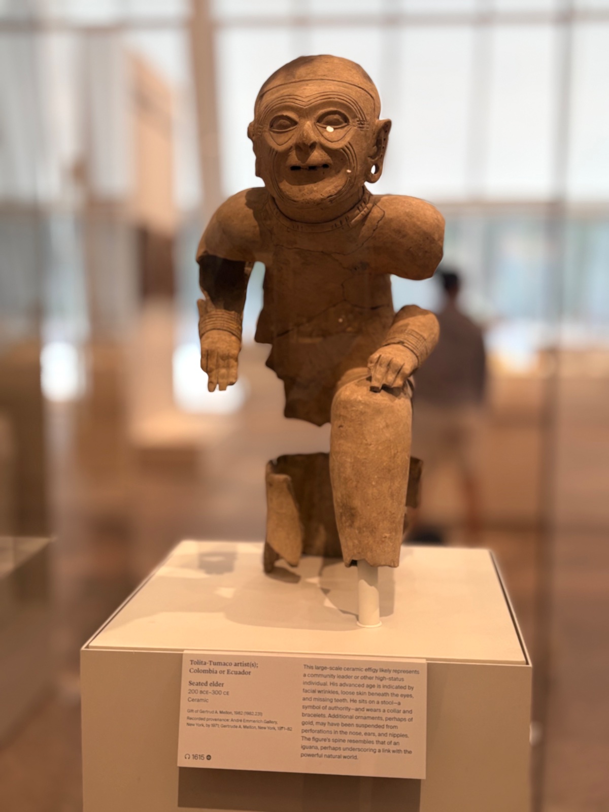 Seated elder